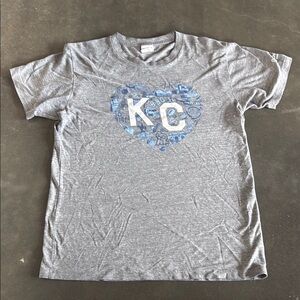 Gray KC Heart Shirt for Children’s Mercy Hospital